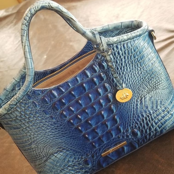 Brahmin Handbags - Ombre Blue Brahmin Satchel